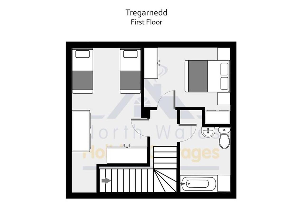 Tregarnedd Cottage Клангефни Екстериор снимка